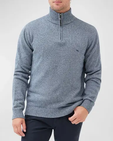 Rodd & Gunn Men's Merrick Bay Half-Zip Cotton Sweater | Thumbnail 2 Rodd & Gunn Men's Merrick Bay Half-Zip Cotton Sweater | Thumbnail 2