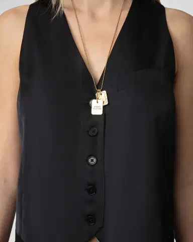 Zadig & Voltaire Emaux Satin Vest | Thumbnail 5
