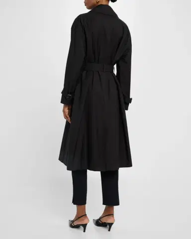 Max Mara Fiorito Belted Double-Breasted Trench Coat | Thumbnail 3 Max Mara Fiorito Belted Double-Breasted Trench Coat | Thumbnail 3