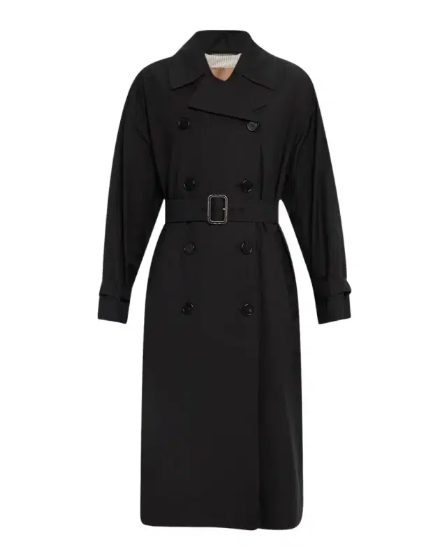 Fiorito Belted Double-Breasted Trench Coat