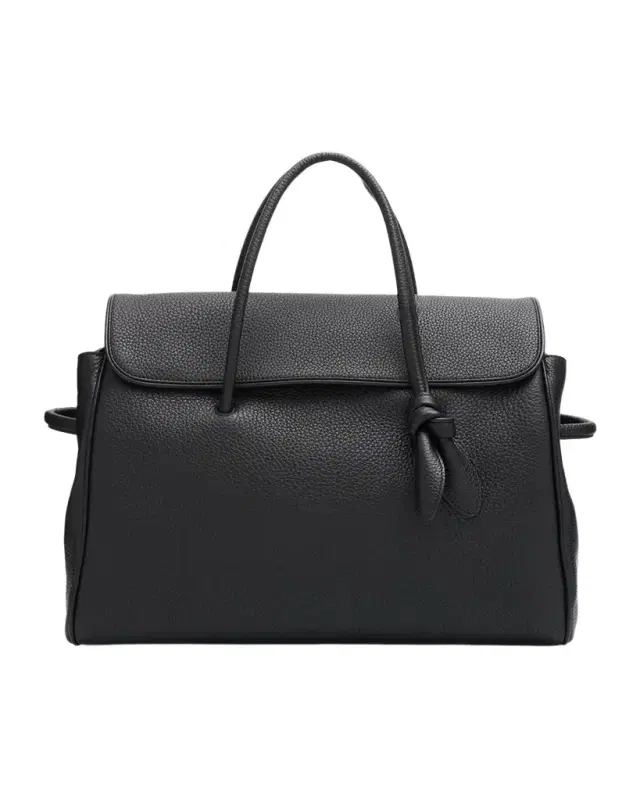 Men 's Le Cabas Turismo Tote Bag in Grained Leather