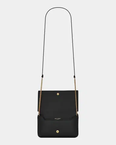 Saint Laurent YSL Smooth Leather Crossbody Cell Phone Holder | Thumbnail 3 Saint Laurent YSL Smooth Leather Crossbody Cell Phone Holder | Thumbnail 3