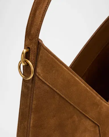 Saint Laurent Y-Stitch Suede Bucket Bag | Thumbnail 6 Saint Laurent Y-Stitch Suede Bucket Bag | Thumbnail 6