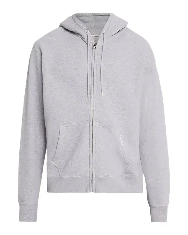 en 's Cotton Relaxed-Fit Full-Zip Hoodie