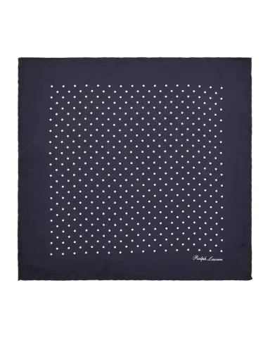 Ralph Lauren Purple Label Men 's Polka Dot Silk Pocket Square | Thumbnail 1