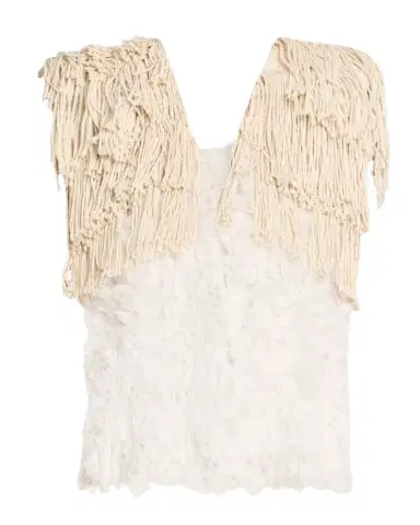 Diotima Bambola Fringe Tulle Sleeveless Top | Thumbnail 1