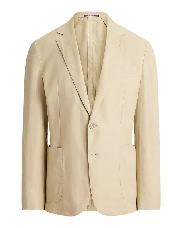 Hadley Hand-Tailored Silk-Linen Jacket