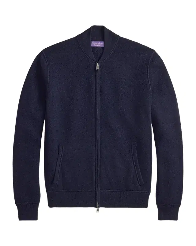 Cashmere Full-Zip Sweater