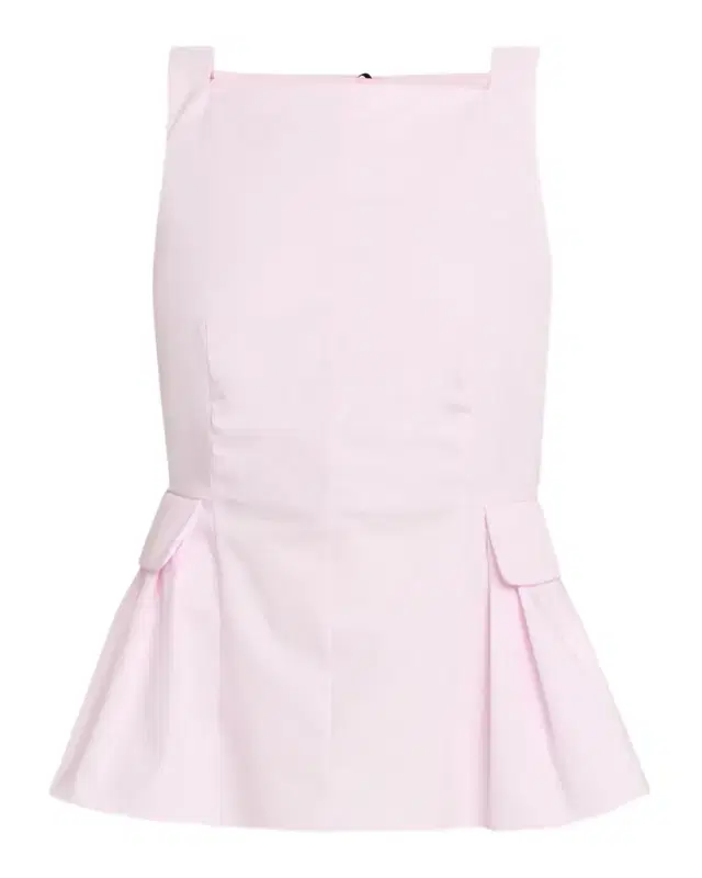 Soleil Sleeveless Cotton Peplum Top