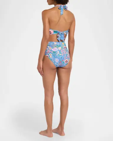 Johnny Was Lilliana Halter Bikini Top | Thumbnail 3 Johnny Was Lilliana Halter Bikini Top | Thumbnail 3