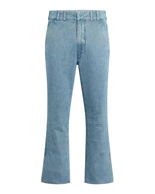 Men 's Walker Bootcut Snap-Hem Denim Trousers
