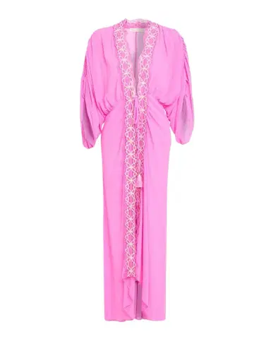 Ramy Brook Riley Embroidered Maxi Robe Dress | Thumbnail 1