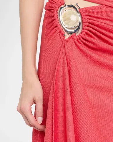 Christopher Esber Orica Asymmetric Embellished Maxi Skirt | Thumbnail 4 Christopher Esber Orica Asymmetric Embellished Maxi Skirt | Thumbnail 4
