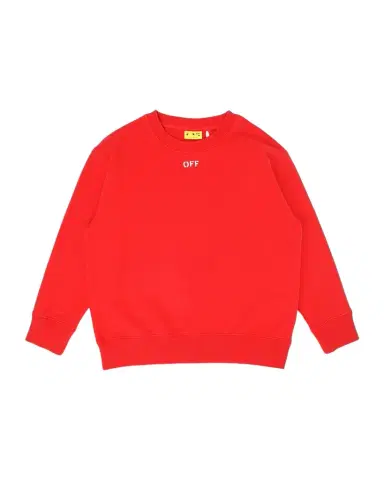 Off-White Boy's Arrow Paint Logo Sweatshirt, Size | Thumbnail 1