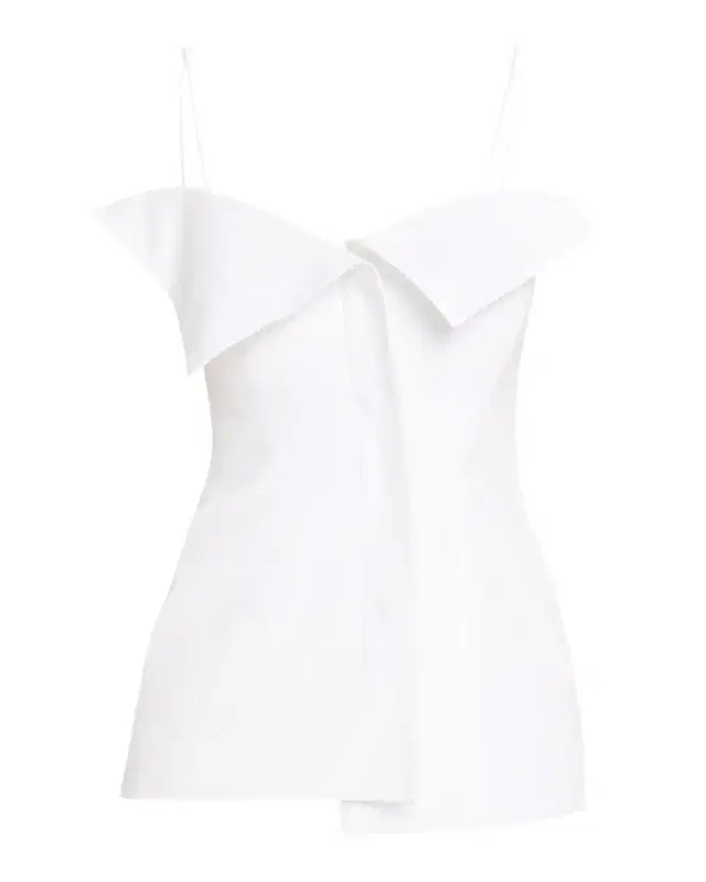 Eilwen Tailored Cotton Sleeveless Top