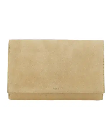 Vince Logo Suede Wallet-On-Strap | Thumbnail 1