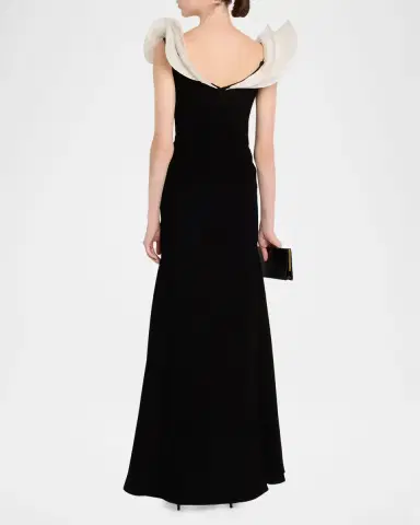 Gaurav Gupta Interlude Ruffle Trumpet Gown | Thumbnail 3