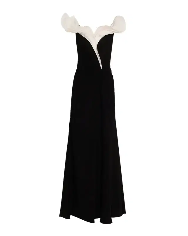 Interlude Ruffle Trumpet Gown