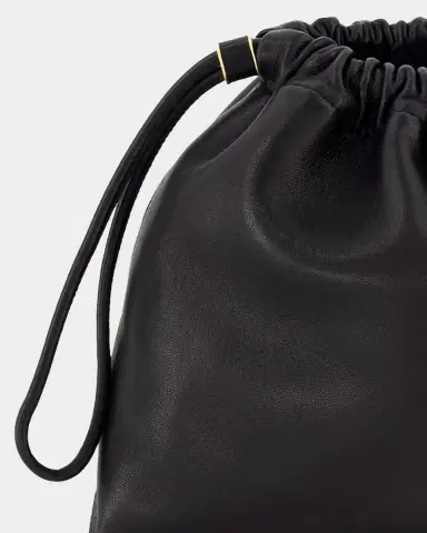 Vince Sarai Leather Drawstring Crossbody Bag | Thumbnail 4