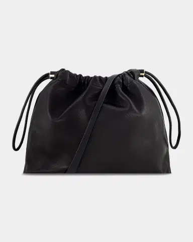 Vince Sarai Leather Drawstring Crossbody Bag | Thumbnail 5