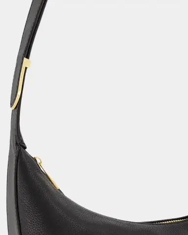 Vince Eris Small Pebble Leather Hobo Bag | Thumbnail 4