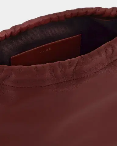Vince Sarai Leather Drawstring Crossbody Bag | Thumbnail 3 Vince Sarai Leather Drawstring Crossbody Bag | Thumbnail 3