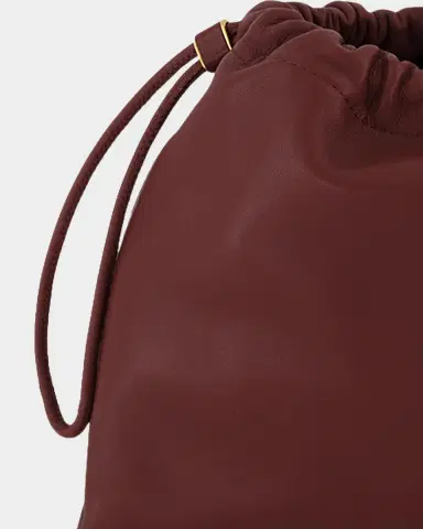 Vince Sarai Leather Drawstring Crossbody Bag | Thumbnail 4 Vince Sarai Leather Drawstring Crossbody Bag | Thumbnail 4