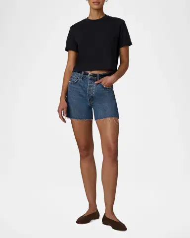 Joe 's Jeans The Dylan High-Rise Denim Shorts | Thumbnail 2