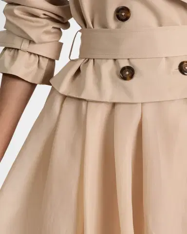 ALICE + OLIVIA Nevada Double-Breasted Trench Coat | Thumbnail 5
