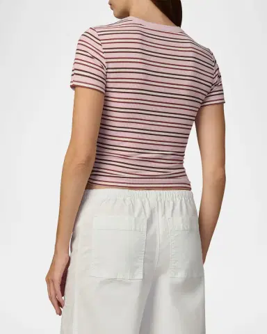 Joe 's Jeans The Striped Baby Tee | Thumbnail 2 Joe 's Jeans The Striped Baby Tee | Thumbnail 2