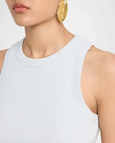 Veronica Beard Jordyn Cropped Tank Top | Thumbnail 5