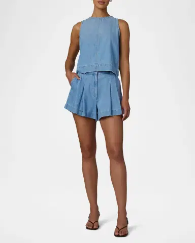 Joe 's Jeans The Denim Shell Top | Thumbnail 2