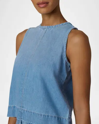 Joe 's Jeans The Denim Shell Top | Thumbnail 5