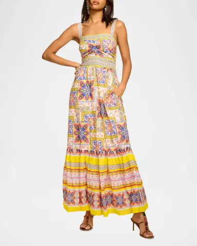 Ramy Brook Alora Printed Cotton Maxi Dress | Thumbnail 2