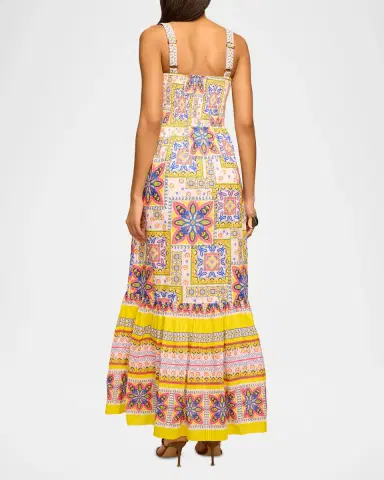 Ramy Brook Alora Printed Cotton Maxi Dress | Thumbnail 3