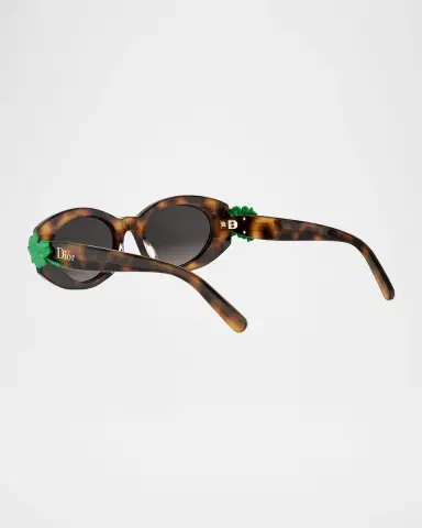Dior Clover B1F Oval Sunglasses | Thumbnail 4 Dior Clover B1F Oval Sunglasses | Thumbnail 4