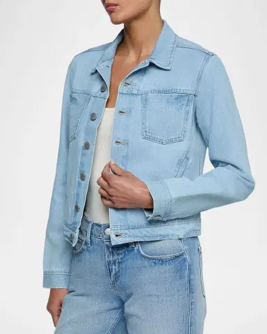 L'Agence Celine Denim Jean Jacket | Thumbnail 5 L'Agence Celine Denim Jean Jacket | Thumbnail 5
