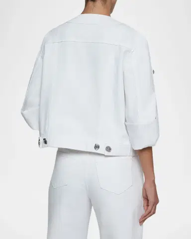 L'Agence Anouk Jean Jacket | Thumbnail 3
