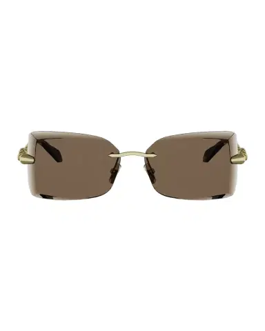 BVLGARI Serpenti 62mm Metal Rectangular Sunglasses | Thumbnail 1