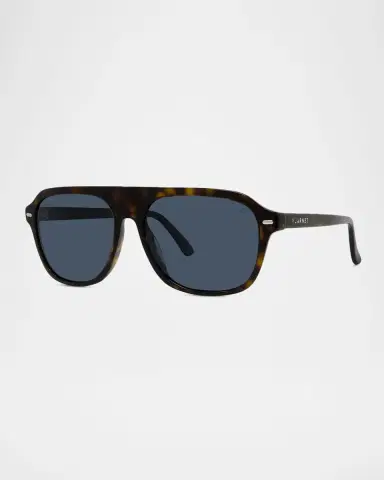 Vuarnet Men's Belvedere 13 Acetate Aviator Sunglasses | Thumbnail 2