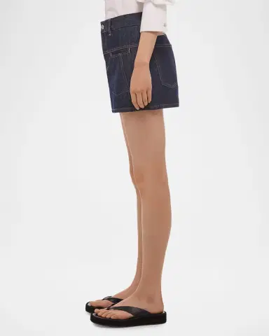 Helmut Lang Denim Mini Skirt | Thumbnail 6 Helmut Lang Denim Mini Skirt | Thumbnail 6