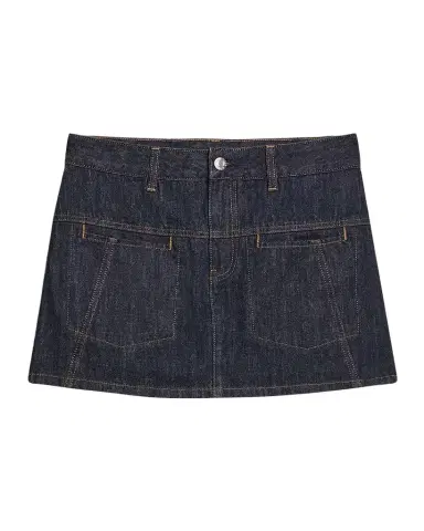 Helmut Lang Denim Mini Skirt | Thumbnail 1 Helmut Lang Denim Mini Skirt | Thumbnail 1