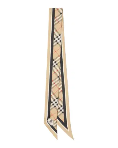 Burberry EKD Skinny Silk Scarf | Thumbnail 1