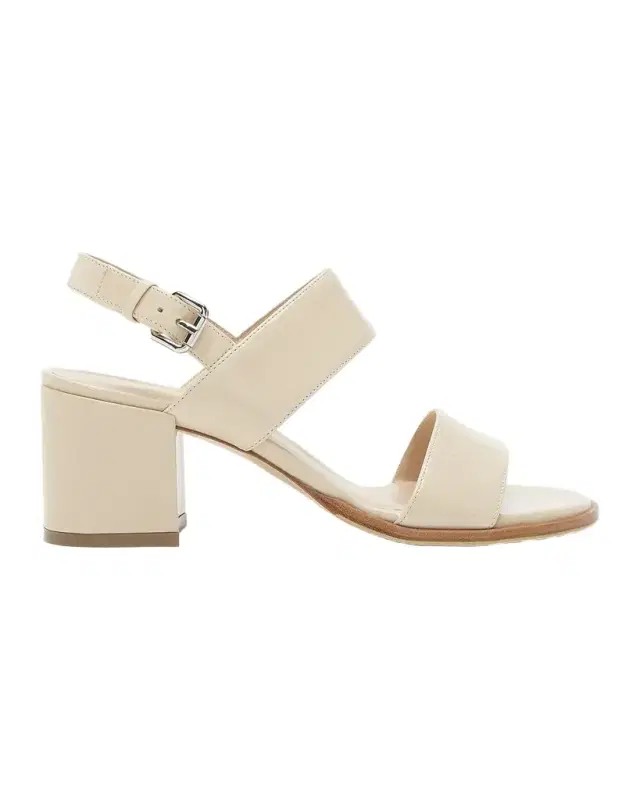 60mm Flemming Leather Block-Heel Sandals