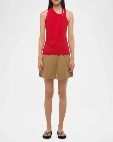 Helmut Lang Twisted Halter Tank Top | Thumbnail 2 Helmut Lang Twisted Halter Tank Top | Thumbnail 2