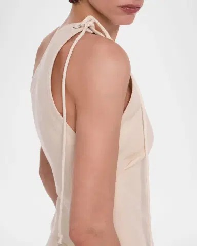 Helmut Lang Asymmetric One-Shoulder Sailor Top | Thumbnail 5 Helmut Lang Asymmetric One-Shoulder Sailor Top | Thumbnail 5