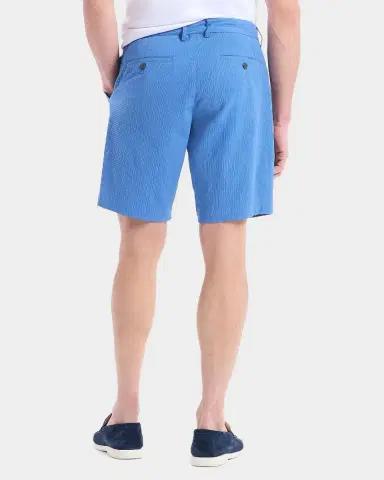 Robert Graham Men's Thresher Seersucker Flat-Front Shorts | Thumbnail 3 Robert Graham Men's Thresher Seersucker Flat-Front Shorts | Thumbnail 3