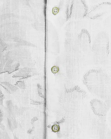 Robert Graham Men's Sand Cruiser Floral Jacquard Button-Down Shirt | Thumbnail 6 Robert Graham Men's Sand Cruiser Floral Jacquard Button-Down Shirt | Thumbnail 6