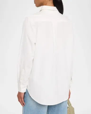 Mother The Bestie Cotton Button-Front Shirt | Thumbnail 2 Mother The Bestie Cotton Button-Front Shirt | Thumbnail 2