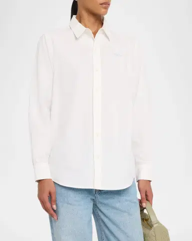 Mother The Bestie Cotton Button-Front Shirt | Thumbnail 3 Mother The Bestie Cotton Button-Front Shirt | Thumbnail 3